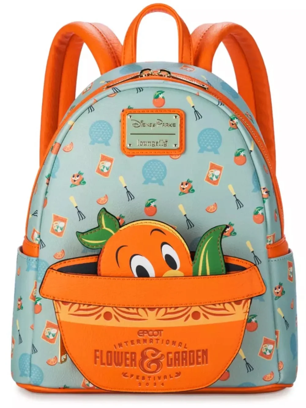 Disney Loungefly Orange Bird and Lug Crossbody - 2024 Flower & Garden Festival - Picture 10 of 15